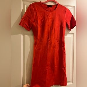 NWT Red cotton dress